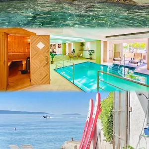 Villa Luxury Seaside With A Classic Mediterranean Olive Garden, A Fully Equipped Professional Kitchen, Pool, Sauna, Padle Boards And Canoe - Miolin House, Trogir